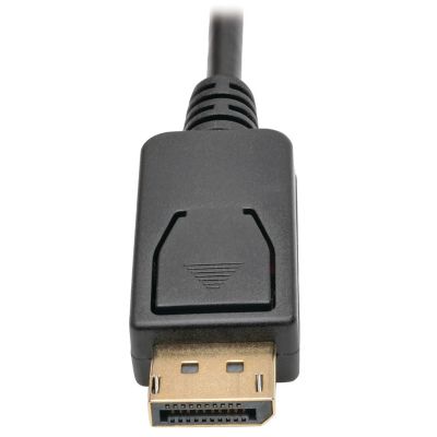 Image showing  1080p DisplayPort Male to HDMI Female Video Adapter/Converter Cable, Black, 6 In., P136-000