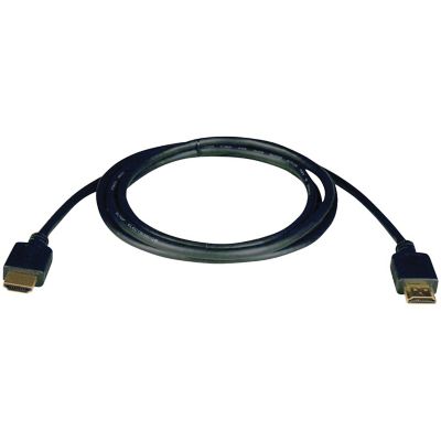 Image showing  4K UHD Male/Male High-Speed HDMI Cable, Black (25 ft.)