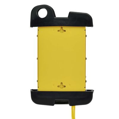 Image showing  Power It! Safety Power Strip, 8 Outlets, 12-ft. Cord with GFCI Plug, Yellow and Black, TLM812GF