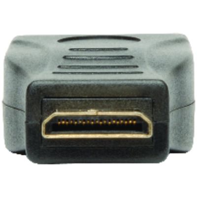 Image showing  1080p HDMI Female to Mini HDMI Male Adapter, Black, P142-000-MINI