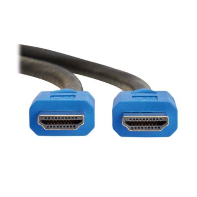 Image showing  8K at 60-Hz Male/Male HDMI Cable with Ethernet, Black, 6 ft., P568-006-8K6