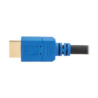 Image showing  8K at 60-Hz Male/Male HDMI Cable with Ethernet, Black, 6 ft., P568-006-8K6