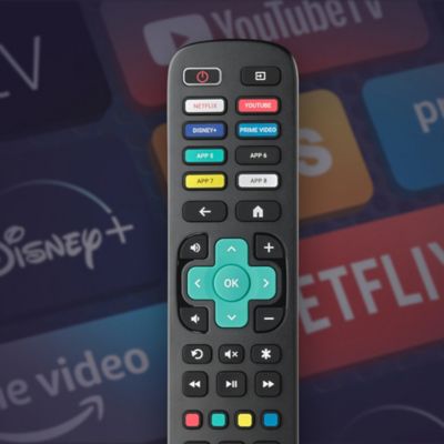 Image showing 5 th One For All Replacement Remote for Roku TVs