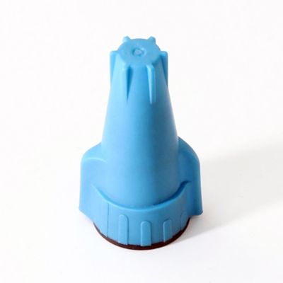 Image showing  20-8 AWG Aqua/Black Waterproof Wire Connector, 5 pk.