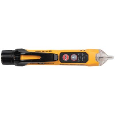 Image showing  Dual Range Non-Contact Voltage Tester with Flashlight, 12-1000V AC