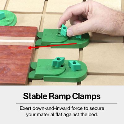 Image showing 6 th MICROJIG MATCHFIT CNC Workholding Kit