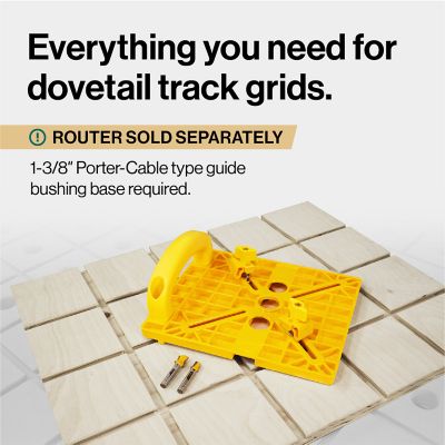 Image showing  MATCHFIT Grid Routing Guide Kit - 1/4 in. Shank