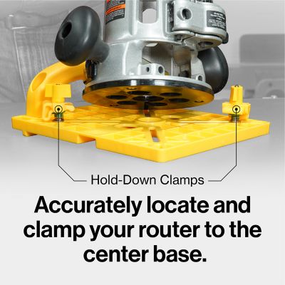 Image showing 7 th MICROJIG MATCHFIT Grid Routing Guide Kit - 1/4 in. Shank