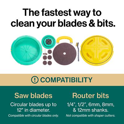 Image showing 8 th MICROJIG BLADECLEAN Blade & Bit Cleaning System (Tool Box Buzz Holiday Gift Guide 2022)