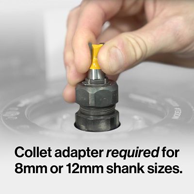 Image showing  MATCHFIT Dovetail Router Bit (1/2 in. Shank)