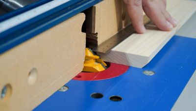 Image showing 9 th MICROJIG FITFINDER Lock Miter Router Bit (1/2 in. Shank)