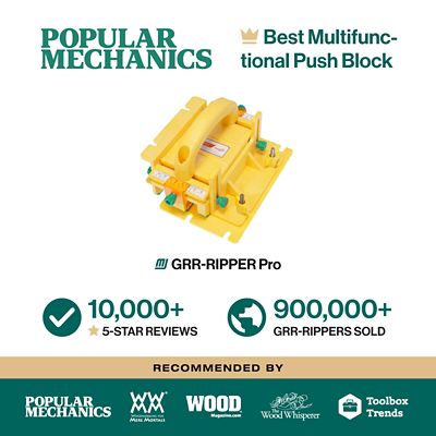 Image showing 9 th MICROJIG GRR-RIPPER PRO Push Block Includes NEW SafeRip Kit