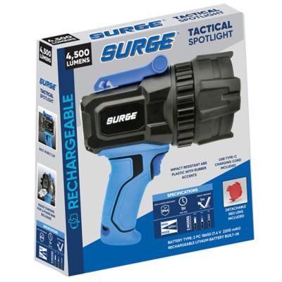 Surge 4,500 Lm Rechargeable Spotlight