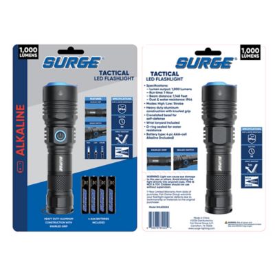 Surge 1,000 Lm Alkaline Flashlight