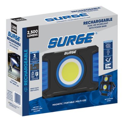 Surge 2,500 Lm Rechargeable Worklight