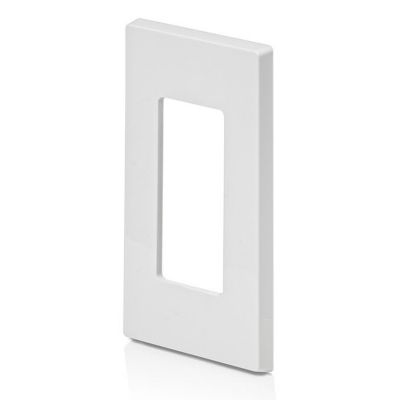 Image showing  1 Gang Decora Screwless Wallplate, White