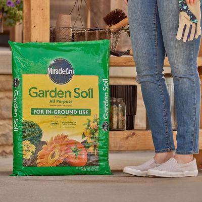 Image showing  Garden Soil All Purpose Bulk Pallet, For In-Ground Use, 60 cu. ft.