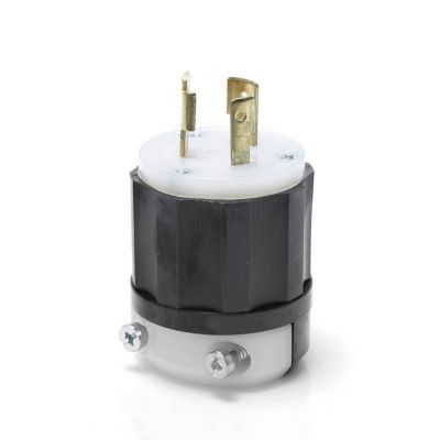 Industrial Grade 20 Amp 125-Volt Locking Plug