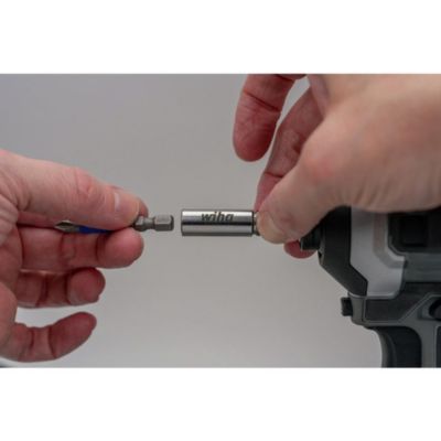 Image showing 8 th Wiha Tools 32 pc. GoBox TerminatorBlue Impact Bit Set with Mini Ratchet