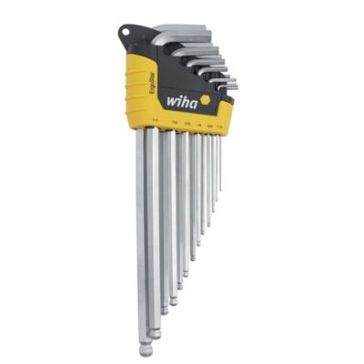 Image showing  13 pc. ErgoStar Ball End Hex L-Key Set - Inch