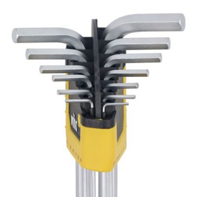 Image showing  13 pc. ErgoStar Ball End Hex L-Key Set - Inch