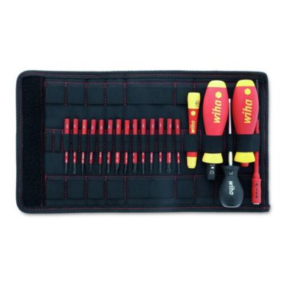 Wiha Tools 20 pc. Insulated TorqueVario-S (10-50 In/lbs) and SlimLine Blade Set
