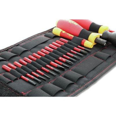 Image showing 5 th Wiha Tools 20 pc. Insulated TorqueVario-S (10-50 In/lbs) and SlimLine Blade Set