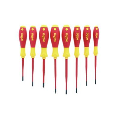 Image showing  8 pc. Insulated SlimLine Screwdriver Set