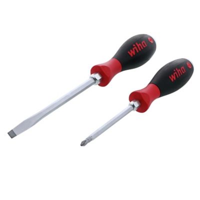 Image showing  2 pc. SoftFinish XHeavy Duty Slotted and Phillips Screwdriver Set