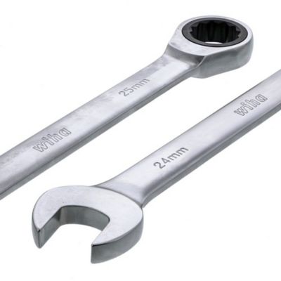 Image showing  31 pc. Ratcheting Wrench Tray Set - SAE and Metric