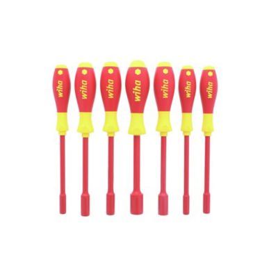 Image showing  7 pc. Insulated SoftFinish Nut Driver Set - Metric
