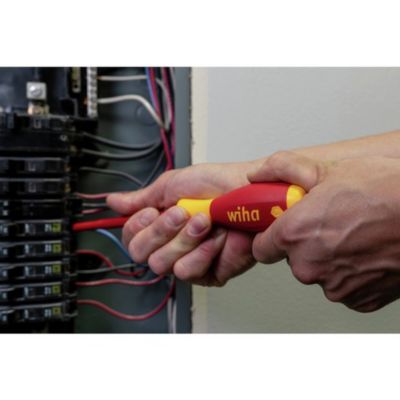 Image showing 5 th Wiha Tools 10 pc. Insulated SoftFinish Cushion Grip Screwdriver Tray Set