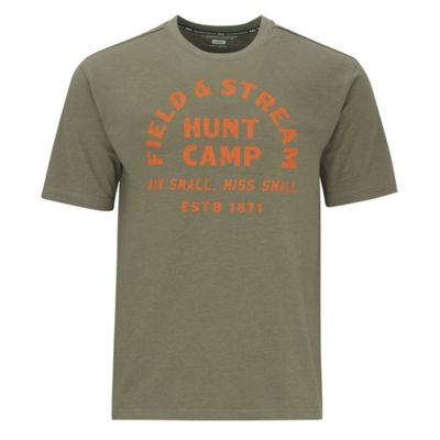 Field & Stream Men's Hunt Camp Short-Sleeve Button-Down Shirt