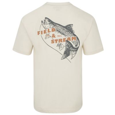 Image showing  Men's Trout Crew Neck Short-Sleeve T-Shirt