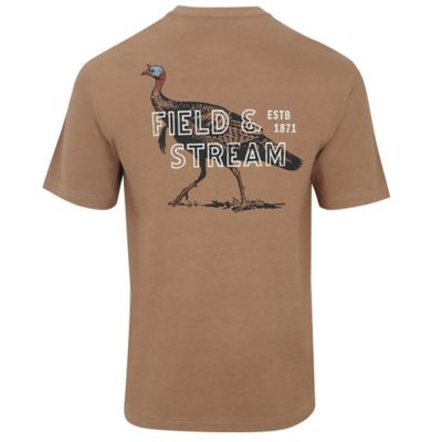 Field & Stream Men's Turkey Crew Neck Short-Sleeve T-Shirt