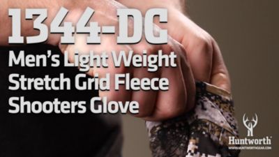 Image showing  Men's Macon Light Weight Stretch Grid Fleece Shooters Glove, Disruption