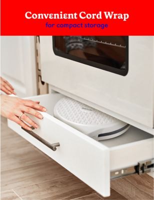 Image showing  Pizza Maker Plus, 12 in. Indoor Electric Grill, Nonstick Griddle Pan for Pizzas and more