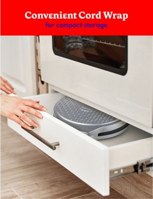 Image showing  Pizza Maker Plus, 12 in. Indoor Electric Grill, Nonstick Griddle Pan for Pizzas and more