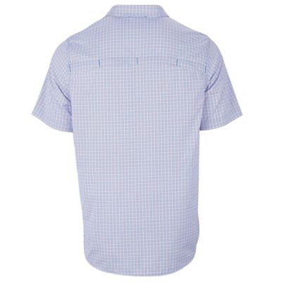 Image showing  Men's Plaid Short-Sleeve Button-Down Outdoors Shirt