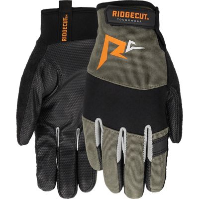 Ridgecut Unisex Spandex/Mesh Durable Grip Performance Gloves, 1 Pair