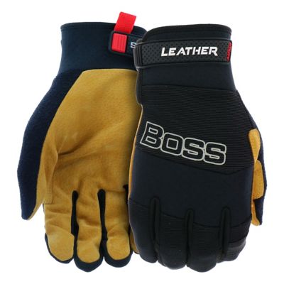 Boss Hi-Dex Leather Palm Work Glove