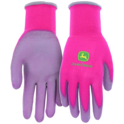John Deere Youth Nylon Dipped Gloves