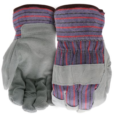 Boss Split Leather Cowhide Gloves, 3 pk.