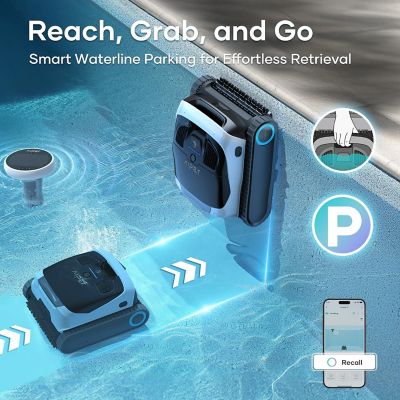 Image showing 6 th Aiper Intelligent Scuba N1 Max Cordless Robotic Pool Cleaner for In-Ground Pools up to 2150 sq.ft.