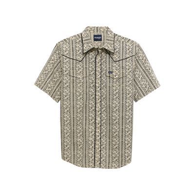 Wrangler Men's Vintage Short Sleeve Shirt