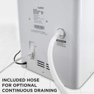 Image showing  WiFi Dehumidifier with Pump 50 Pint (old 70)