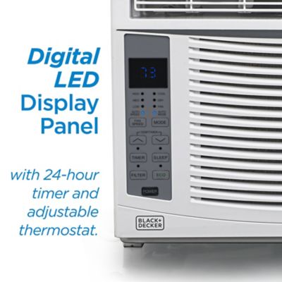 Image showing  6000 BTU Window Air Conditioner Unit, AC Cools Up to 250 Square Feet