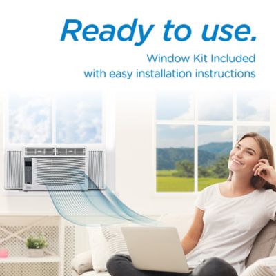 Image showing  6000 BTU Window Air Conditioner Unit, AC Cools Up to 250 Square Feet