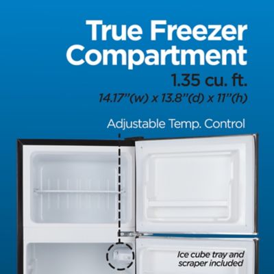 Image showing  4.5 cu. Ft. Refrigerator With True Freezer