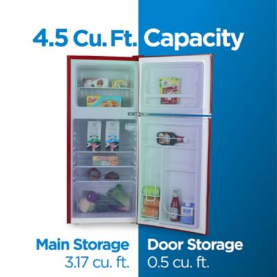 Image showing  4.5 cu. Ft. Refrigerator With True Freezer